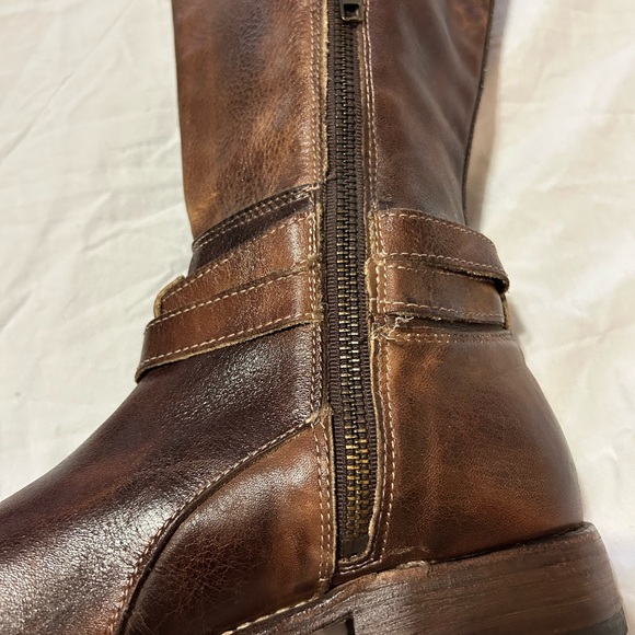 Bed Stu Brown Bristol Cobbler Series Knee High Riding Boots size 7 - Picture 11 of 16
